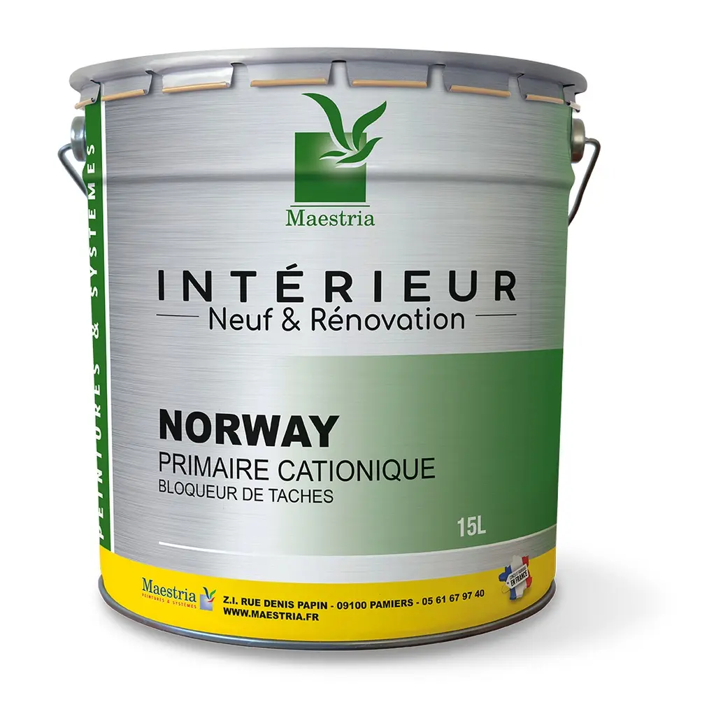 NORWAY – Primaire anti-taches multi-supports murs plafonds